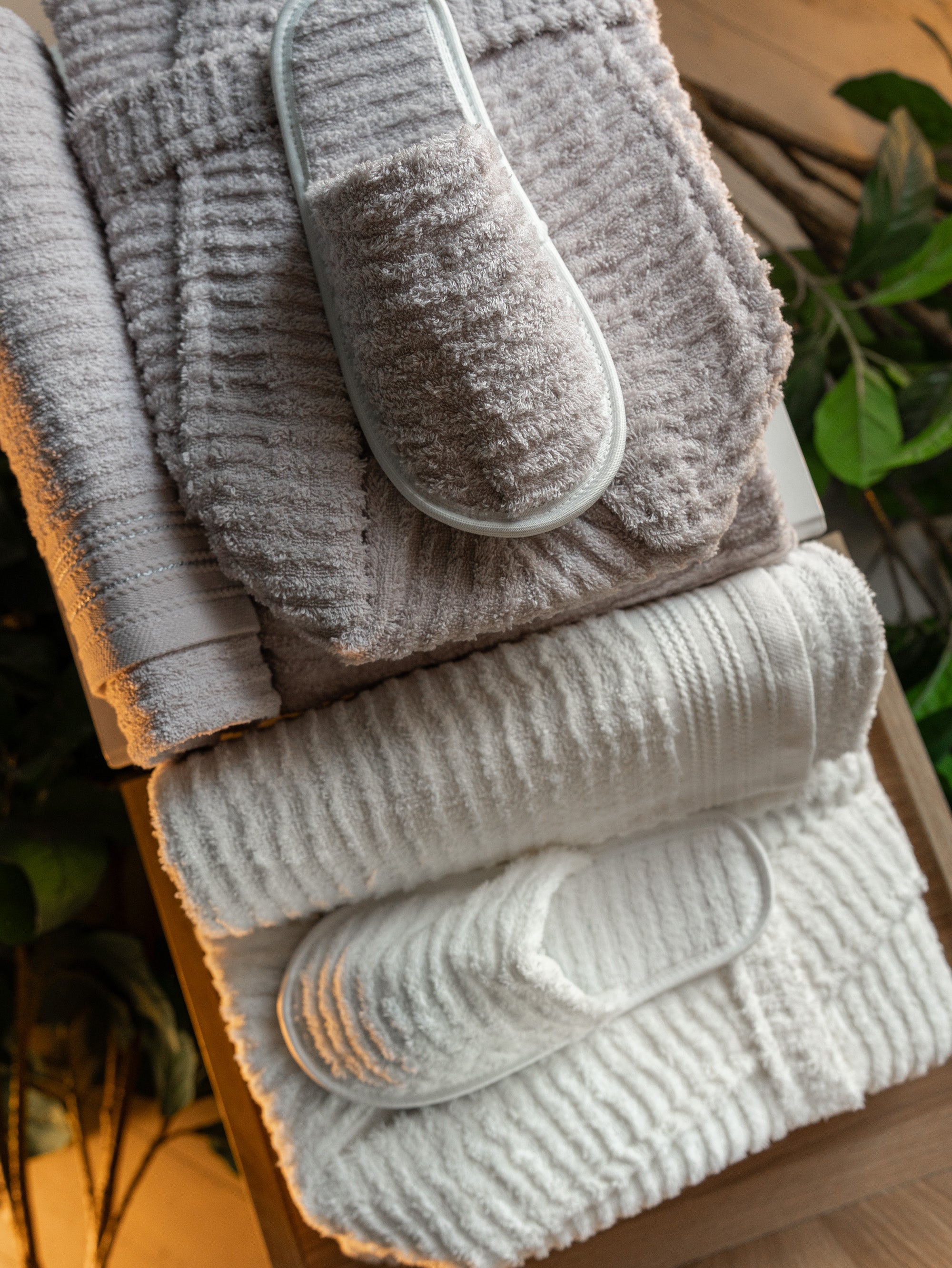 Spa Bathrobe Set 6-pcs – Blnca