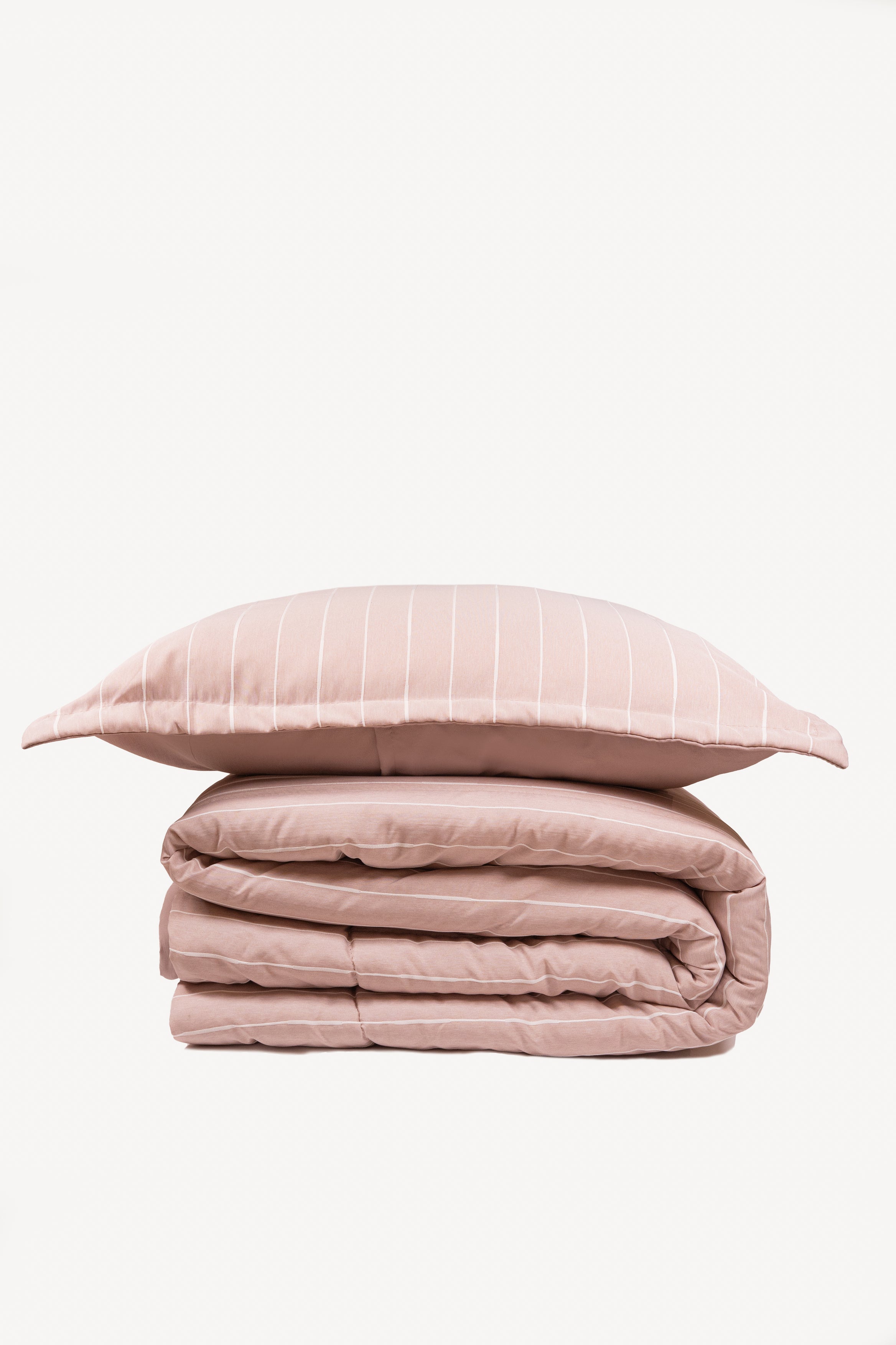 Modern strip cotton duvet
