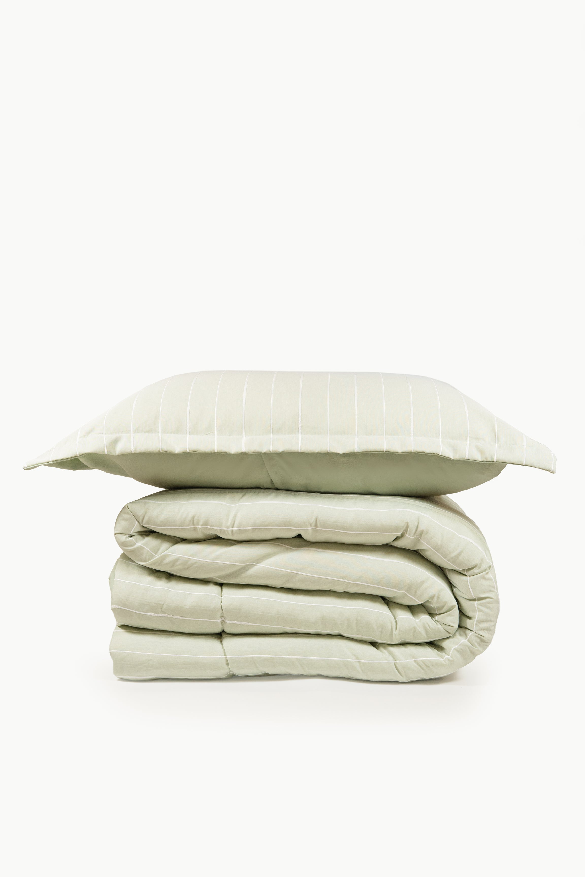 Modern strip cotton duvet