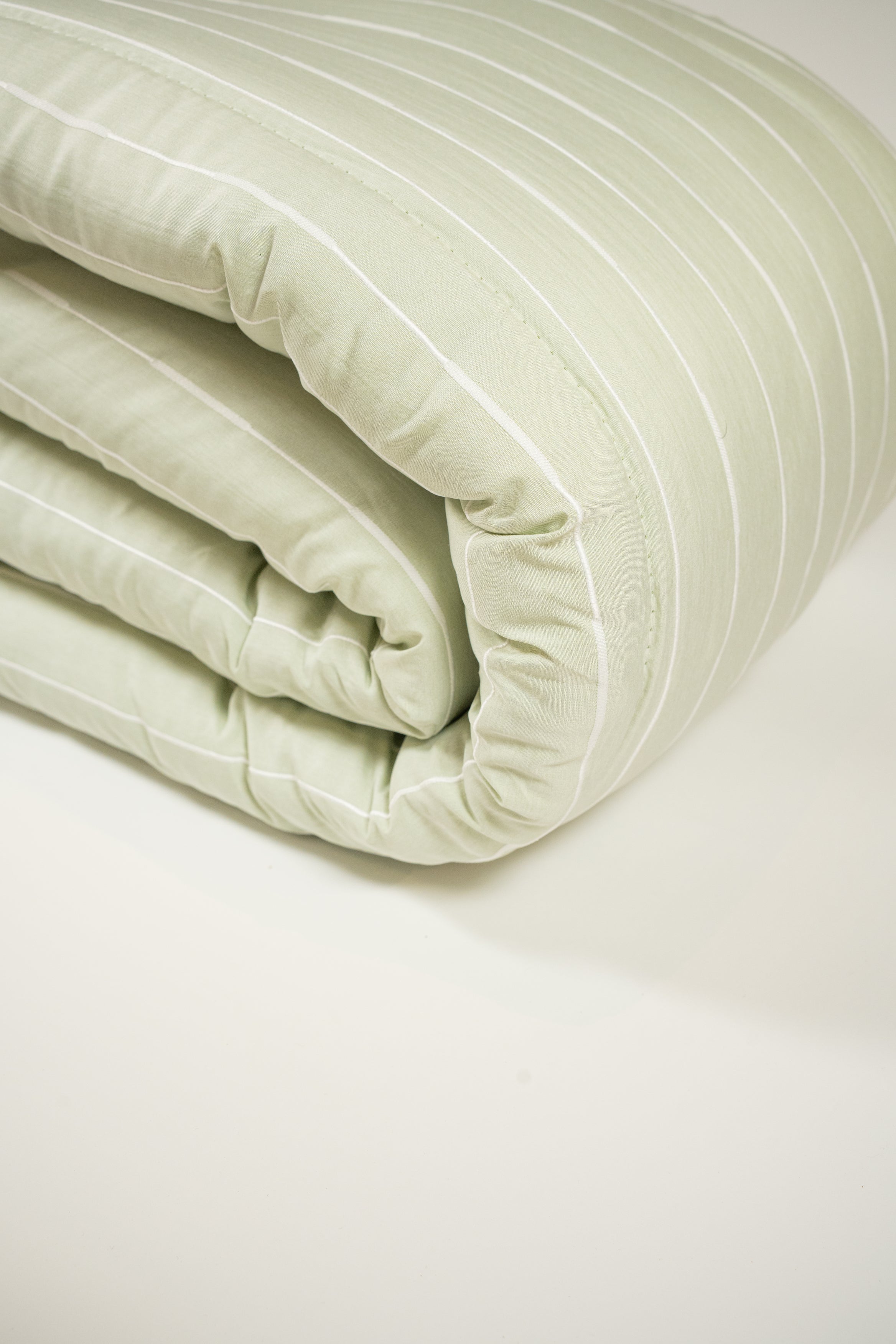 Modern strip cotton duvet