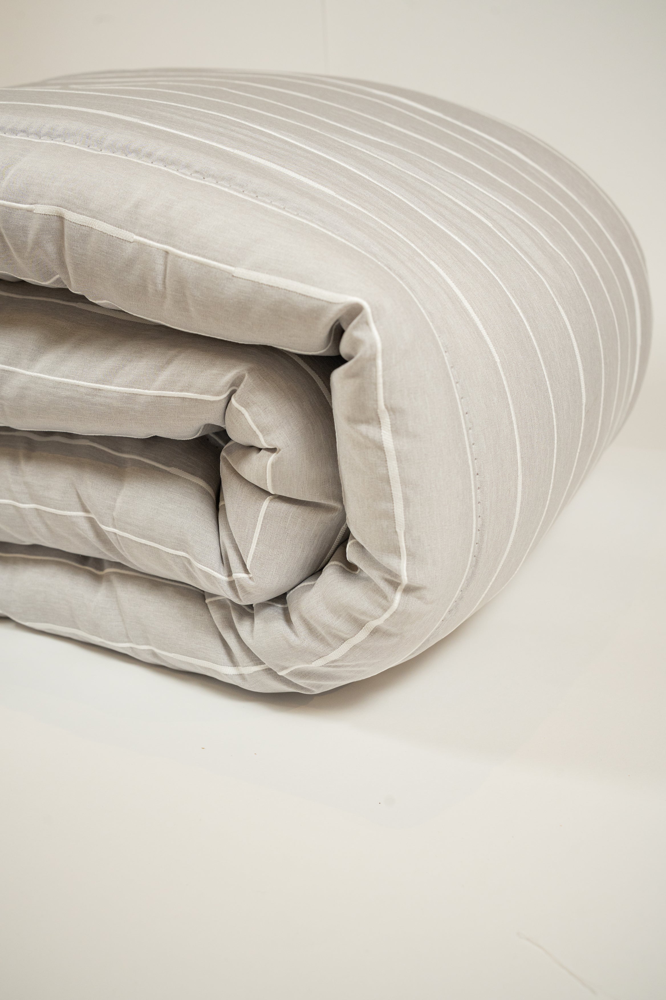 Modern strip cotton duvet