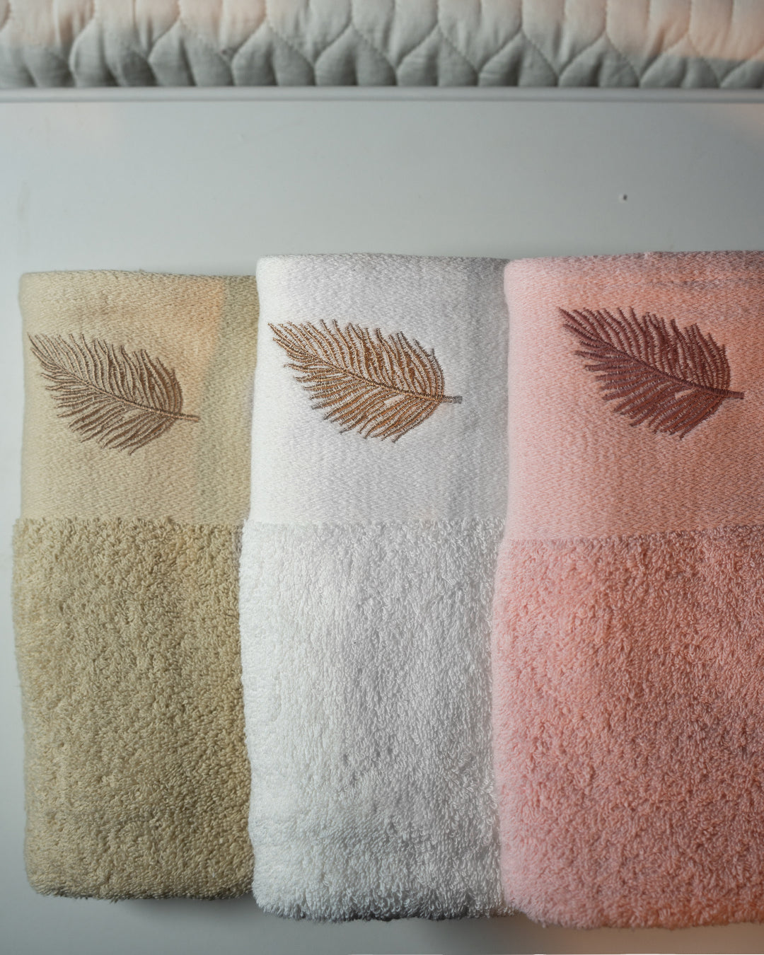 Leaves  towel 3pcs set