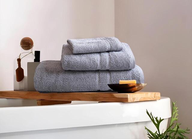 5pcs fluffy Towels Set