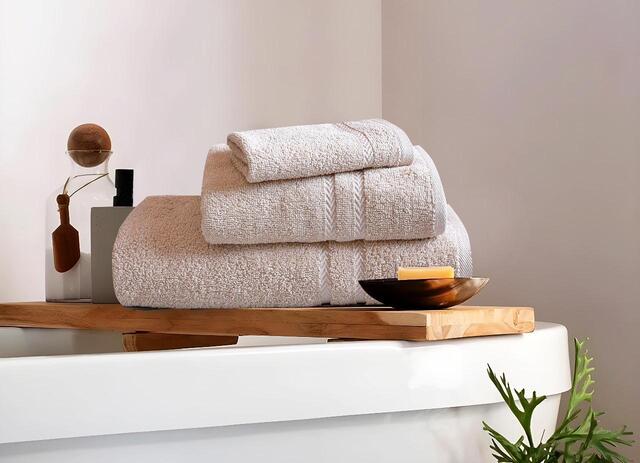 5pcs fluffy Towels Set