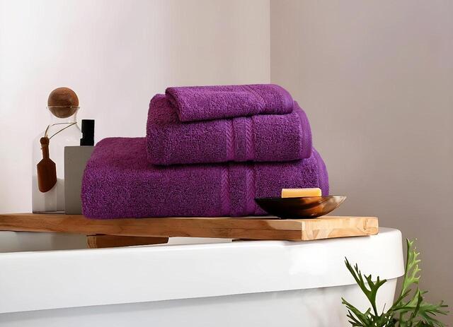 5pcs fluffy Towels Set