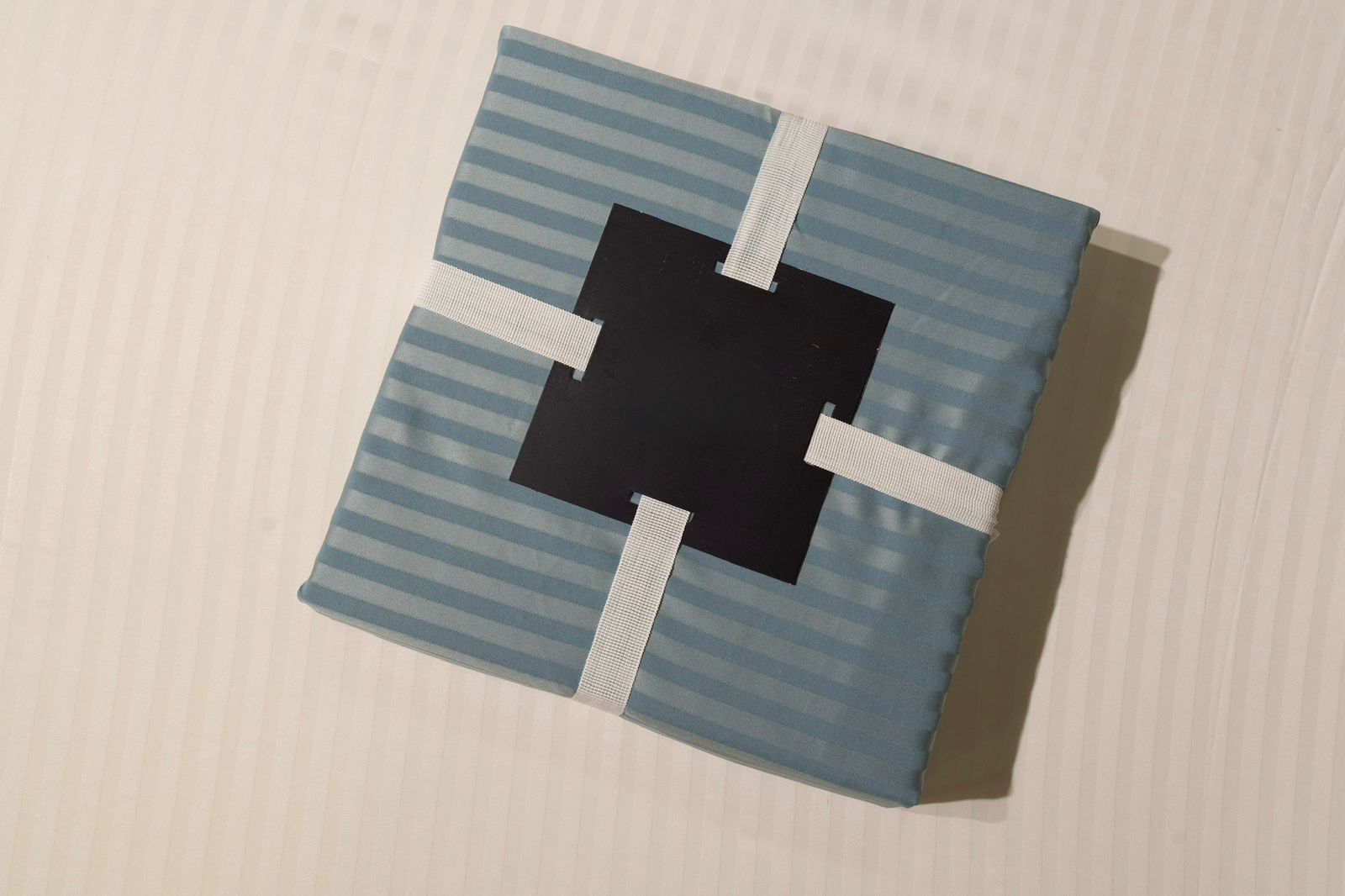 Stripe cotton fitted bed sheet set