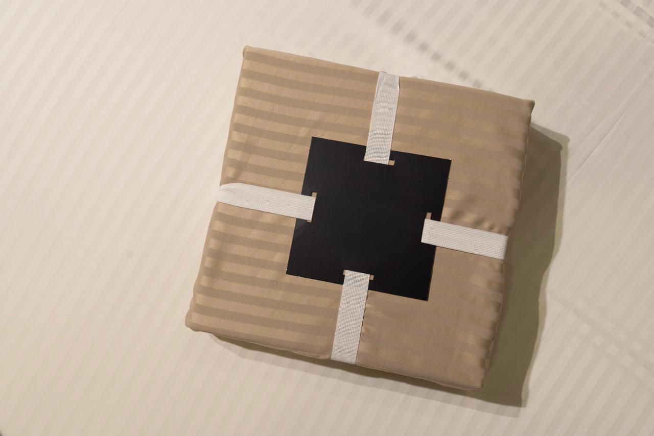 Stripe cotton fitted bed sheet set